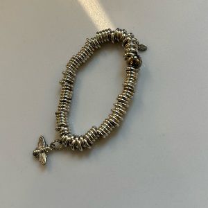 Links of London silver sweetie charm bracelet with bee charm
